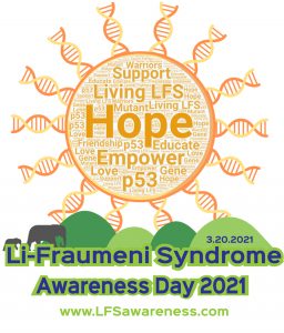 Living LFS Li-Fraumeni Syndrome Awareness Hope Sun